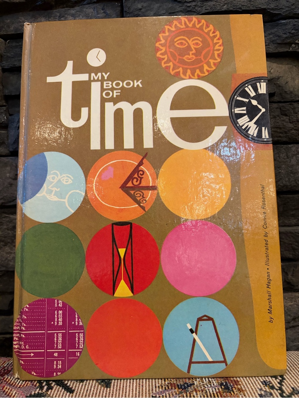 My Book of Time by Marshall Hagan, Illustrated by Connie Rosenthal